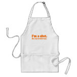 I'm a slut. Only for halloween Costume aprons
