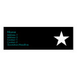 I'm a Star! (Teal/Black/White) Business Cards