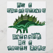 I'm a Stegosaurus Full Colour Flyer