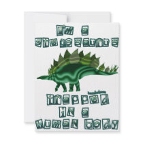 I'm a Stegosaurus