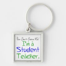 I'm a Student Teacher Keychain