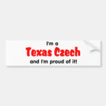 I'm a Texas Czech - T shirt Bumper Stickers