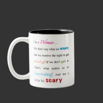 I'm a Woman mugs