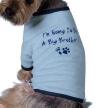 Im allant être un frère t-shirt pour toutou