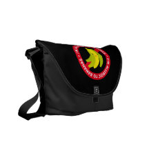 I'm allergic to bananas! Banana allergy Courier Bag