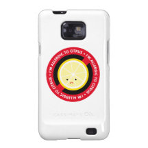 I'm allergic to citrus! galaxy SII covers