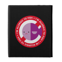 I'm allergic to fish! iPad case