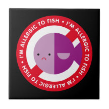 I'm allergic to fish! tiles