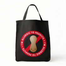 I'm allergic to peanuts! Peanut allergy Bag