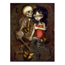 "I'm Almost With You" Postcard