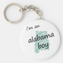 I'm an Alabama Boy Key Chains