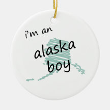 I'm an Alaska Boy Ornament