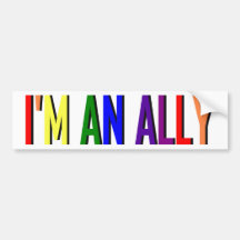I'm an Ally Bumper Sticker