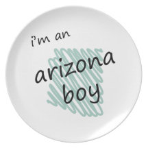 I'm an Arizona Boy Party Plates