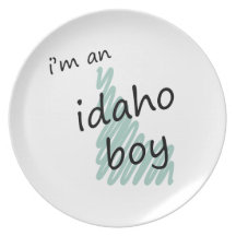 I'm an Idaho Boy Plates