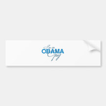 I'm an Obama Guy Bumper Stickers