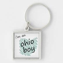 I'm an Ohio Boy Keychain