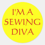 I'M ASEWINGDIVA STICKERS