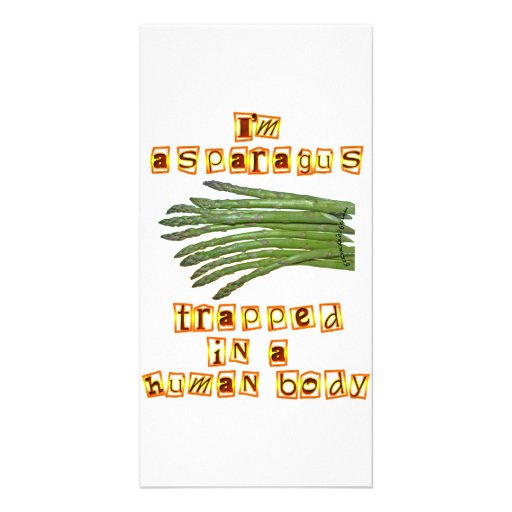 I'm Asparagus Photo Cards
