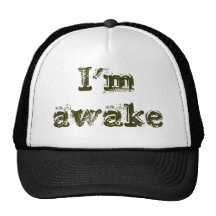 I'm Awake Mesh Hat