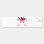 I'm Beatng Breast Cancer Bumper Stickers