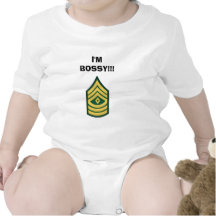 I'M  BOSSY!!! BABY BODYSUIT