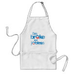 I'm broke and jobless Faded.png Apron