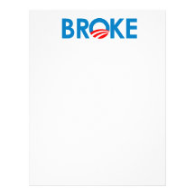 I'm Broke Letterhead Design