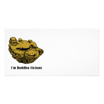 I'm Buddha-licious Picture Card