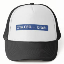 I'm CEO... bitch Trucker Hat