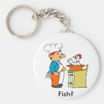 I'm Chicken Keychain