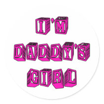 I'm Daddy's Girl Sticker