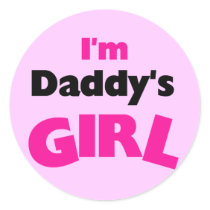 I'm Daddy's Girl Tshirts and Gifts Sticker