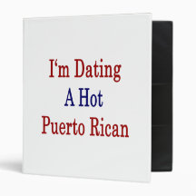 I'm Dating A Hot Puerto Rican Vinyl Binder