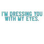 I'm dressing you with my eyes.  EMBROIDERED zip-up Track Jacket