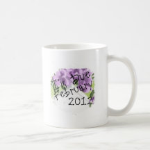 I'm Due Ferbruary 2012 Coffee Mugs