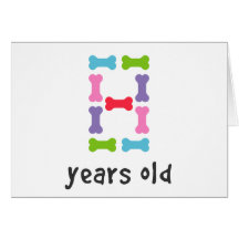 I'm Eight Years Old Greeting Card