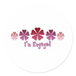 I'm Engaged stickers