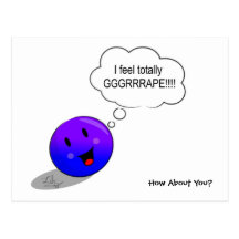 I'm feeling Grrrrape! Postcard