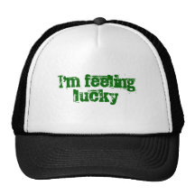 I'm feeling lucky mesh hat