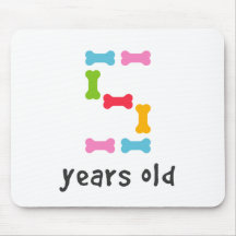 I'm Five Years Old Mousepad