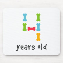 I'm Four Years Old Mouse Pad
