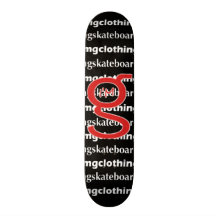 I'm G Skateboard - Red Logo