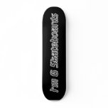 I'm G Skateboards - Chalk Script