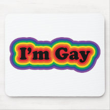 I'm Gay Mousepads