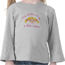 Im going to be a big sister - blonde hair