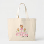 I'm Going to Be a Big Sister to TWINS Canvas Bags