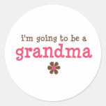 I'm going to be a grandma T-shirt Sticker