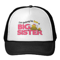 I'm Going to Bee a Big Sister T-shirt hats