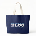 I'm going to blog all over the place (LiveJournal) Canvas Bags